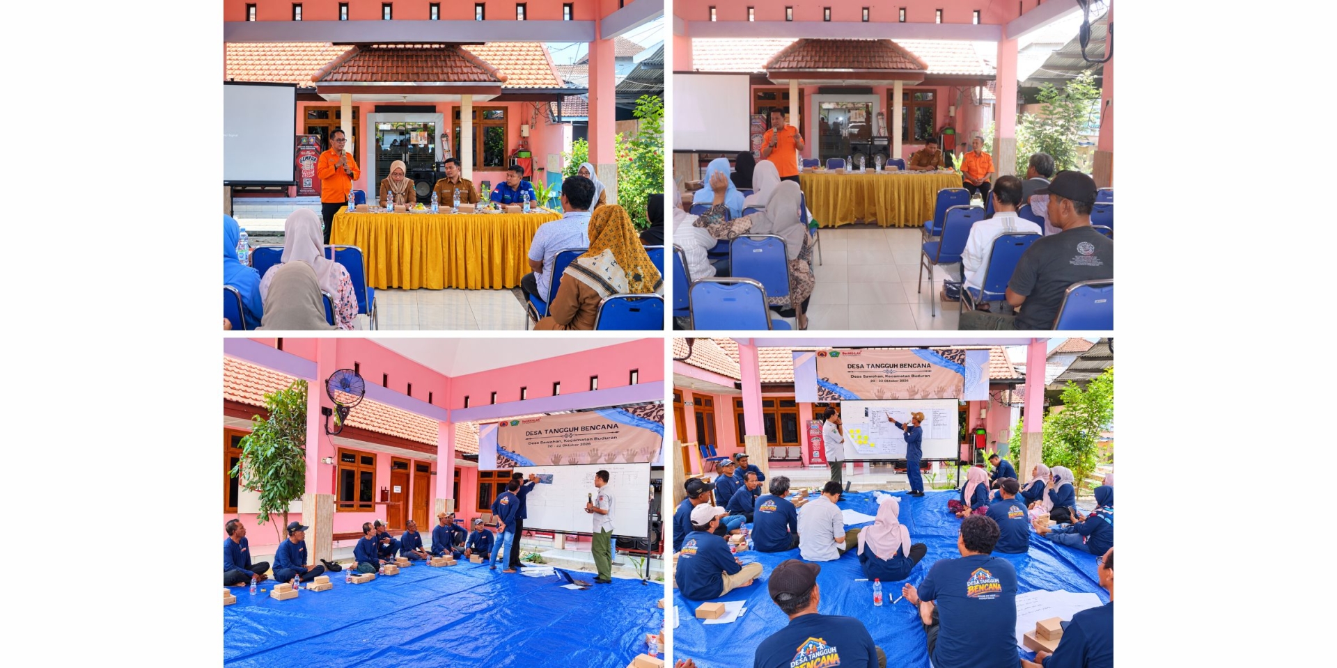 BPBD Sidoarjo Gelar Kegiatan Program Desa Tangguh Bencana di Desa Sawohan, Kecamatan Buduran